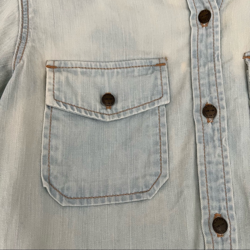 Current Elliot Chambray Button Down Shirt - image 2